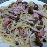 【うま塩】味付け簡単！ドレッシングできのこパスタ！